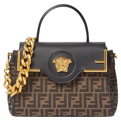 are versace and fendi the same|fendi versace bag.